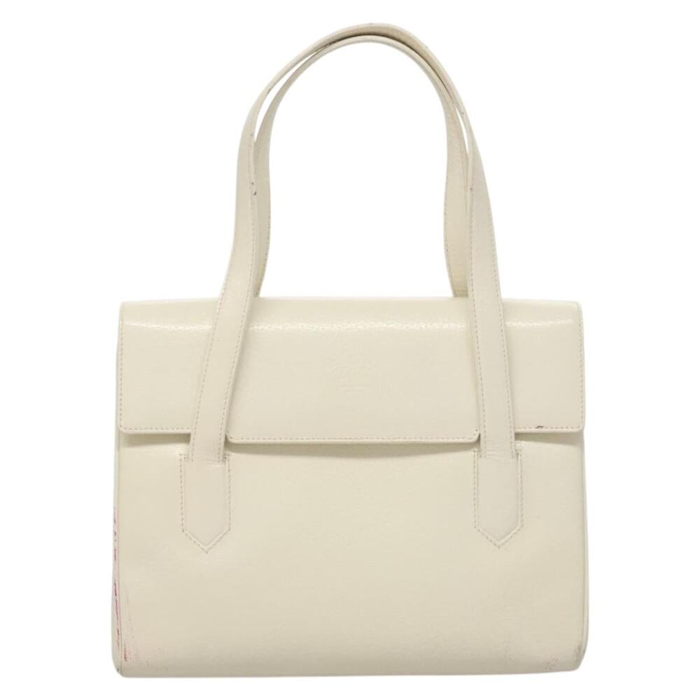 GUCCI Shoulder Bag Leather White Gold - Picture 2 of 12